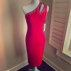 Calvin Klein Red Hot Dress! ❤️